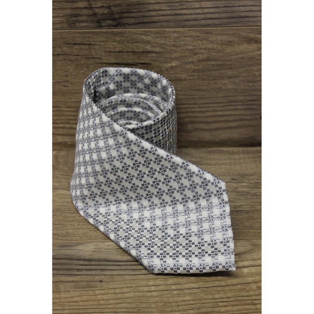 Henry Jacobson Geometric Pattern Silk Tie Men's Classic Formal‎